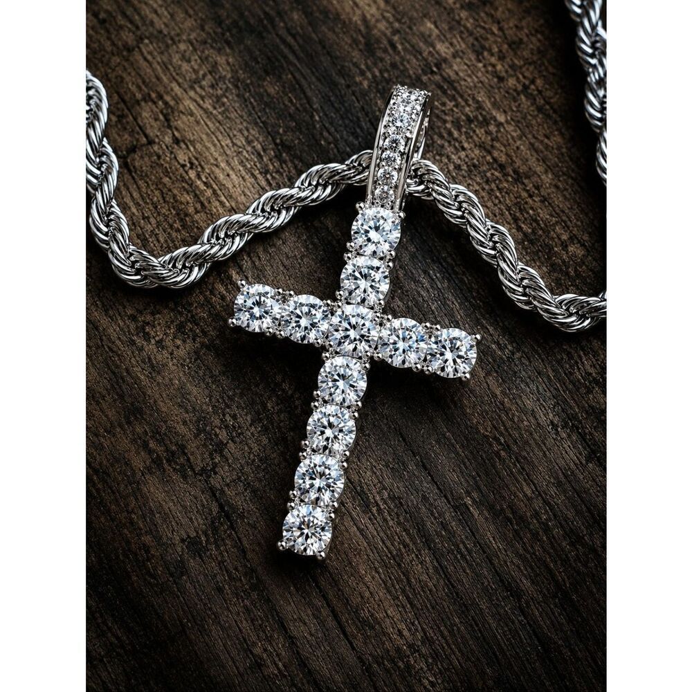 Silver Cross Necklace
